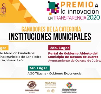 Oaxaca innovación en transparencia