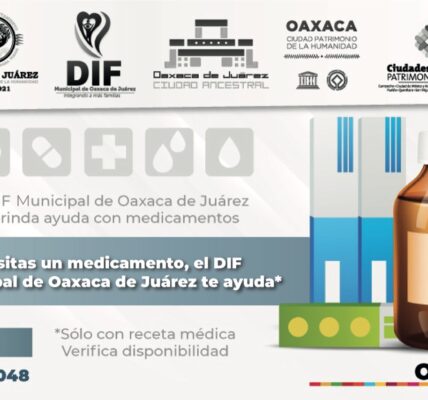 DIF Municipal continúa otorgando medicamentos gratuitos