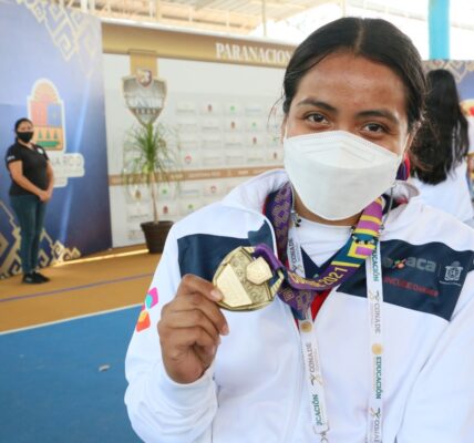 Rebeca Cortez gana medalla de oro para Oaxaca en paraatletismo