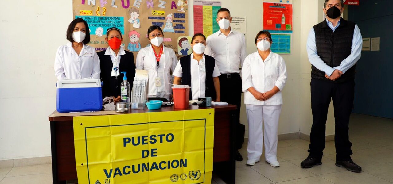 Arranca Alejandro Murat “Campaña de vacunación contra la influenza”en Oaxaca